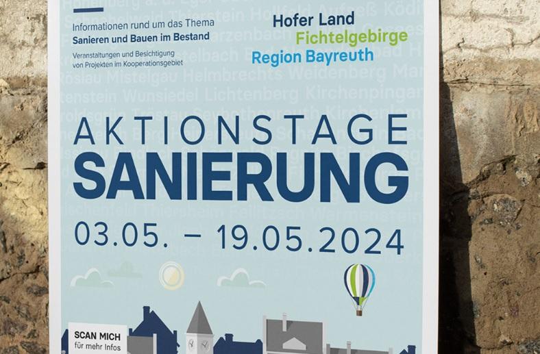 Aktionstage Sanierung 03.05. bis 19.05.2024