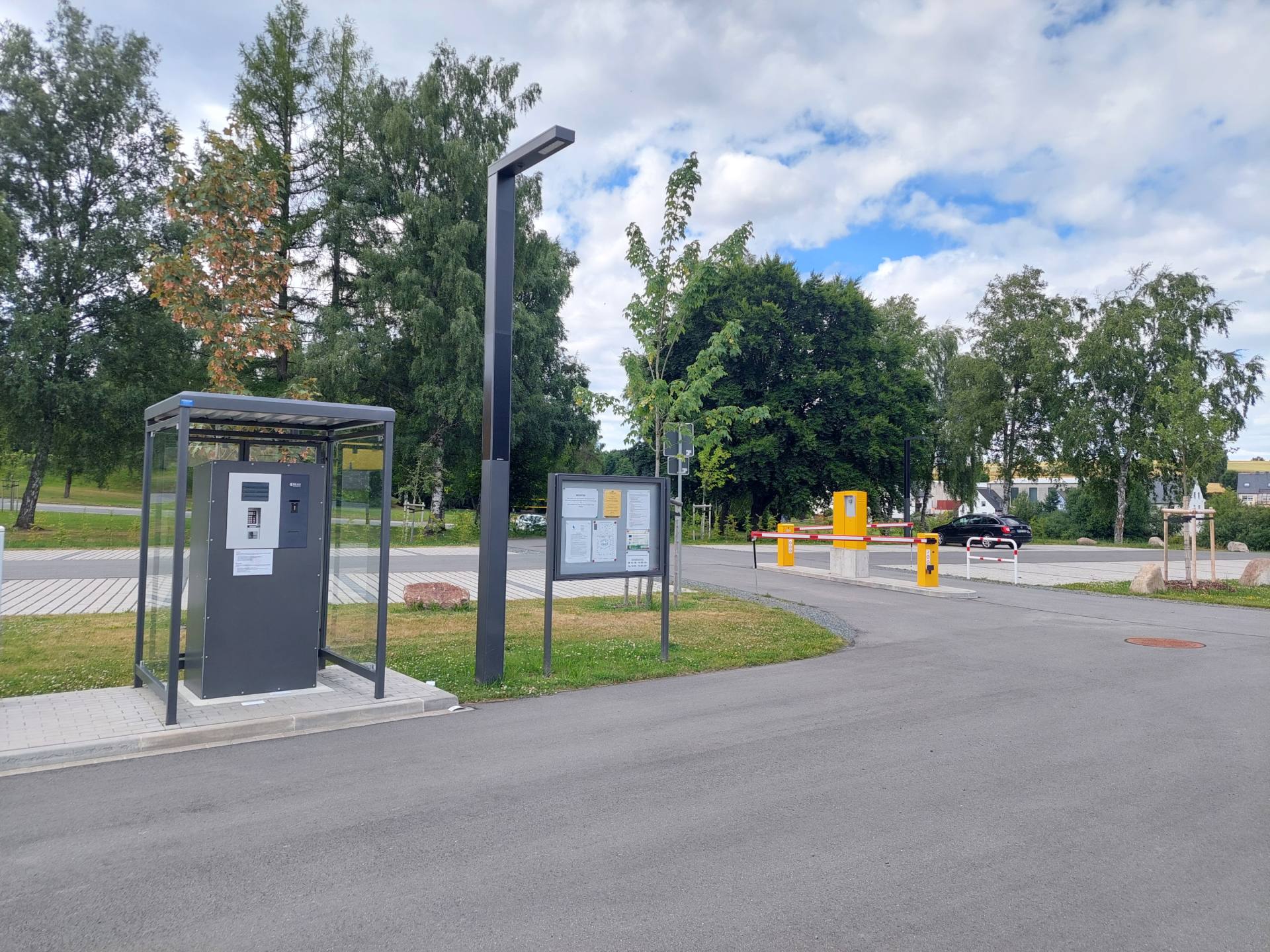 Bau von Wohnmobilstellplätzen in Wüstenselbitz